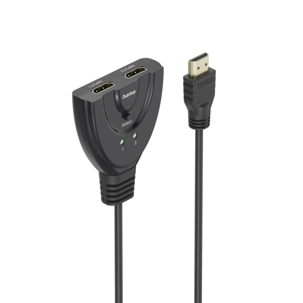 Hama Essential Commutatore HDMI 4K - Cavo da 1