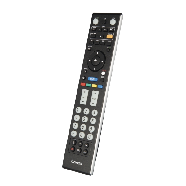 Telecomando Hama per TV Sony - Portata 10 m - 52 tasti - Accesso diretto alle piattaforme di streaming - 21