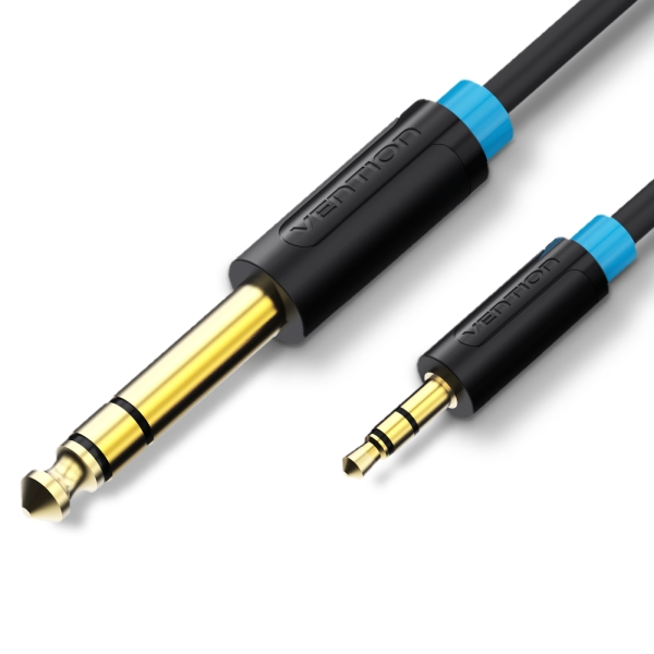 Cavo audio stereo Vention - Lunghezza 5 m - Jack da 6