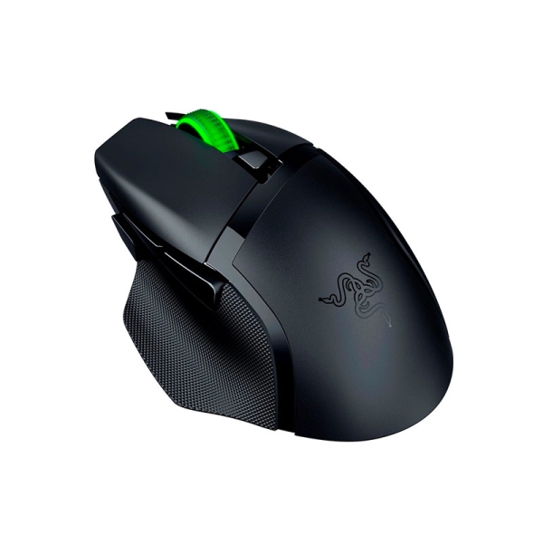 Mouse da gioco Razer Basilisk V3 X HyperSpeed - Sensore ottico da 18.000 dpi - 7 pulsanti programmabili - Wireless - Razer Chroma RGB - Colore Nero