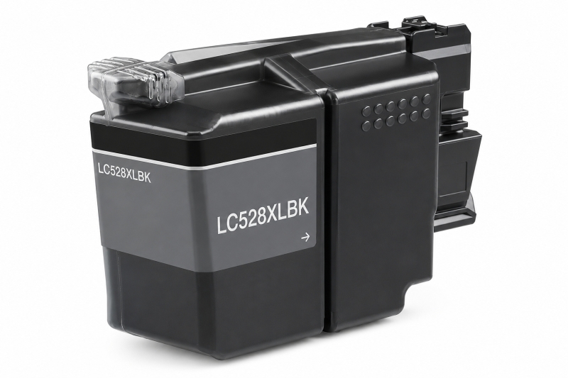Compatibile Brother Brother LC528XL Nero Cartuccia d'Inchiostro a pigmenti compatibile - Sostituisce LC528XLBK