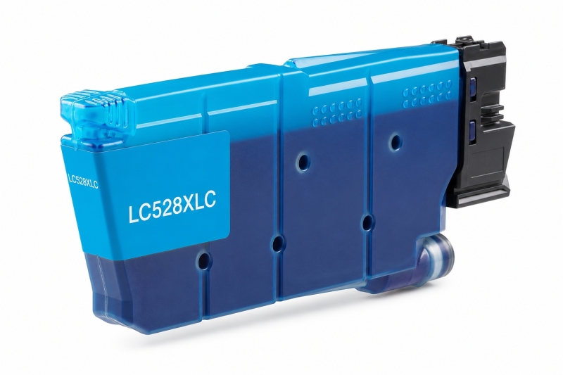 Compatibile Brother Brother LC528XL Ciano Cartuccia d'Inchiostro a pigmenti compatibile - Sostituisce LC528XLC