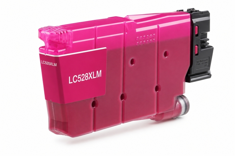 Compatibile Brother Brother LC528XL Magenta Cartuccia d'Inchiostro a pigmenti compatibile - Sostituisce LC528XLM