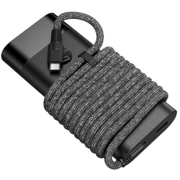 Caricabatterie USB-C HP da 110 W per laptop - Regolazione automatica della tensione - Compatibile con laptop USB-C - Colore Nero