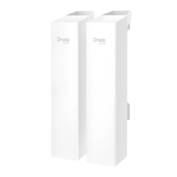 TP-Link Omada EAP215-Bridge KIT Bridge wireless esterno - Portata fino a 5 km - Velocità fino a 867 Mbps - Accoppiamento automatico - IP65 - Ethernet - Colore Bianco