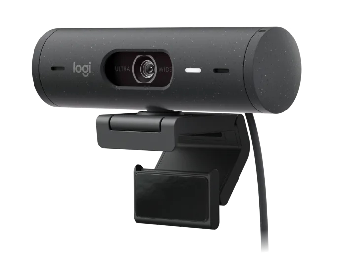 Webcam Logitech Brio 505 - 1080p - Zoom digitale 4x - Messa a fuoco automatica - Microfono stereo - Nero