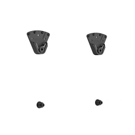 Ewent EW1500 Supporto a parete fisso per TV - Senza trapano - Da 32" a 100" - Peso massimo 75 kg - Colore Nero