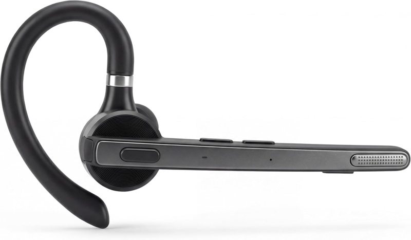 Axtel BT45 Cuffie con microfono Bluetooth - 10 ore di autonomia in conversazione - Cancellazione del rumore - Custodia di ricarica con display