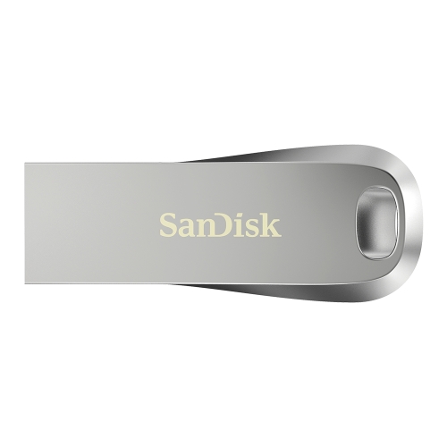 Sandisk Ultra Lux Chiavetta USB 3.1 da 128 GB - Senza cappuccio - Colore acciaio (pendrive)