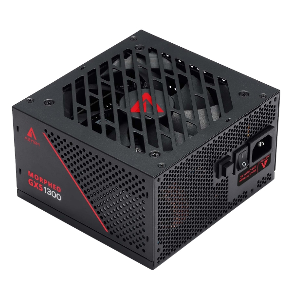 Abysm Gaming Morpheo GX5 1300W Alimentatore - Cybenetics Platimu - Full Modular 850W ATX - Ventola da 120 mm - Nero