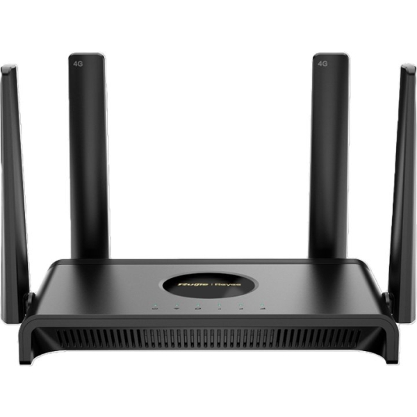 Router Ruijie RG-EW300T - Velocità wireless fino a 300 Mbps - Wi-Fi - Connettività mobile 4G LTE Cat4 - Gestione cloud - Colore Nero