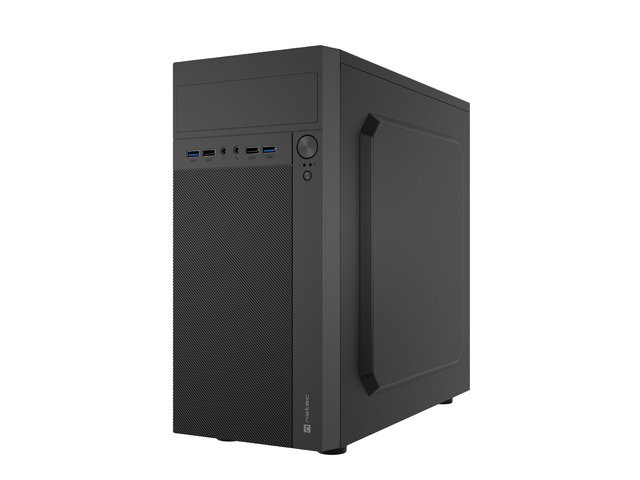 Natec Helix Case Mini Tower MiniATX - Compatibile con Micro-ATX e Mini-ITX - 2xUSB 3.0