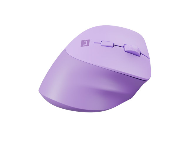 Natec Crake 2 Mouse ottico verticale wireless - 2.400 dpi - Bluetooth + 2