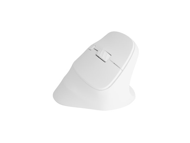 Natec Crake 2 Mouse ottico verticale wireless - 2.400 dpi - Bluetooth + 2
