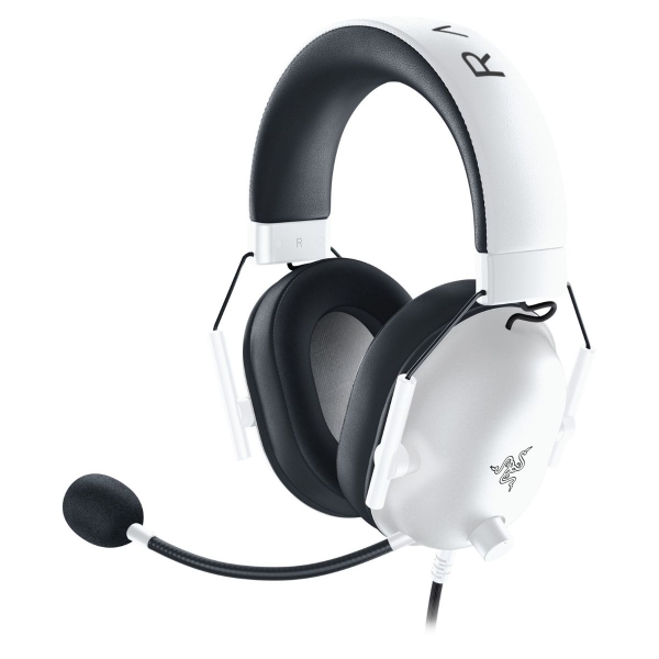 Cuffie da gaming Razer BlackShark V2 X - Microfono cardioide Razer HyperClear - Audio 7.1 - Cancellazione passiva del rumore - Multipiattaforma - Connessione jack da 3
