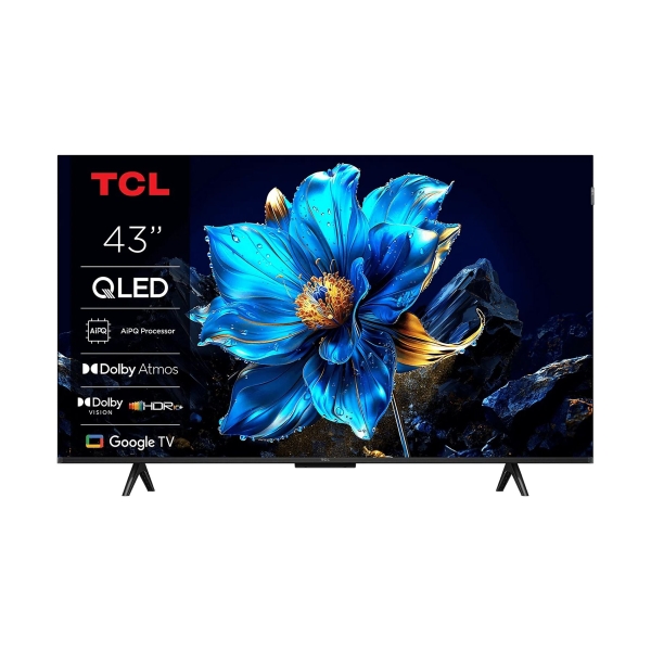 TCL 43T69C Smart TV 43" QLED UltraHD 4K HDR - Google TV - WiFi