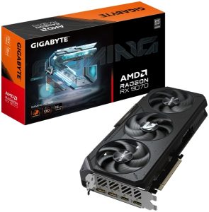 Gigabyte Radeon RX 9070 Gaming OC Scheda Grafica 16 GB GDDR6 - 2x DP