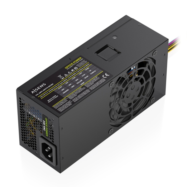 Aisens ASPC-500TFX-SEOBK Alimentatore 500 W TFX - Ventola da 80 mm - OEM - Colore: Nero