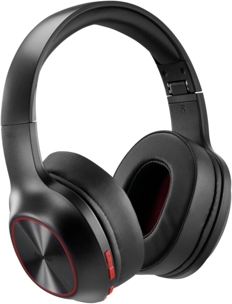 Hama Spirit Calypso III Cuffie con microfono omnidirezionale - Bluetooth - Archetto regolabile - Pieghevoli - Assistente vocale - Ricarica per USB-C - Colore Nero