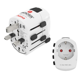 Hama World Travel Pro Adattatore da viaggio universale - Oltre 150 paesi - 250 V