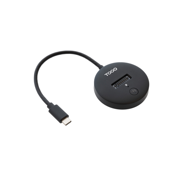 Tooq TQDS-100B Dock M.2 NVMe PCIe - USB-C 3.2 Gen2x1 - Colore Nero
