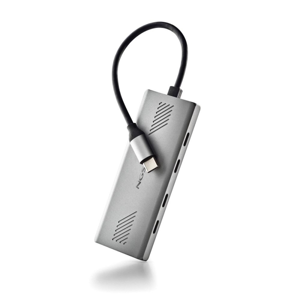 NGS Wonder 4-C Hub USB-C 4 in 1 - 4x USB-C - Velocità di trasmissione fino a 5 Gbps
