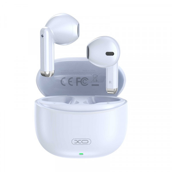 XO X33 Auricolari TWS - Bluetooth 5.3 - Intrauricolari - Custodia da 250 mAh - ABS e policarbonato - USB-C - Colore: Blu